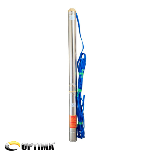 Скважинный насос OPTIMA 4SDm6/20, 2.2 кВт, 126 м, пульт, кабель 15 м (000010796)