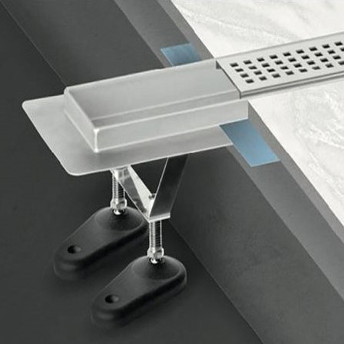 Душевой канал 100 см Uponor Aqua Ambient | серебро | без решетки (1136401)