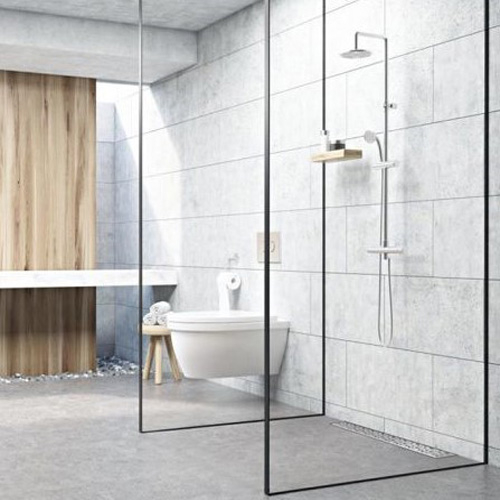 Душевой канал 100 см Uponor Aqua Ambient | серебро | без решетки (1136411)