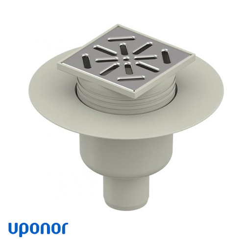 Трап Uponor Aqua Ambient Standard FI 50 | 100х100 мм (1136471)