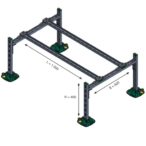 Комплект рамы Walraven K1 BIS Yeti Frame Set 1000х600х400 мм (67685532_k1_26)