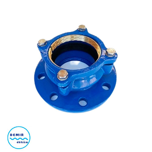 Адаптер чугунный фланцевый Demir DN 150/160 (для ПЭ/ПВХ труб)