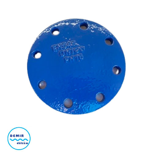 Заглушка чугунная фланцевая (фланец глухой) Demir DN 100 PN 10 (FX0100)