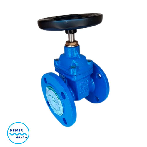 Задвижка чугунная с обрезиненным клином Demir DN300 Pn16