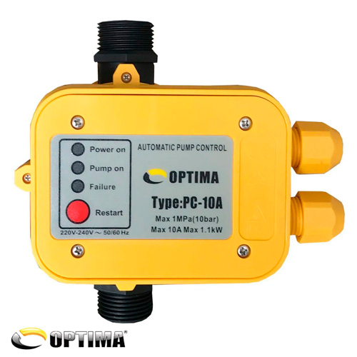 Реле захисту від сухого ходу Optima PC10A з автоматичним перезапуском (000009163)