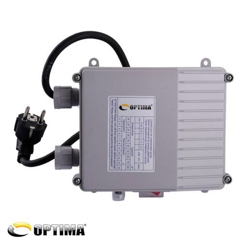 Пульт керування для глибинного насоса Optima 0,55 кВт, 30мкФ, 8А (3SD, 4SD) (00009109)