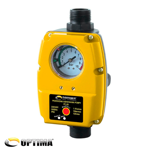 Реле с защитой сухого хода Optima PC59 (c регулируемым диапазоном давления) (000008796)