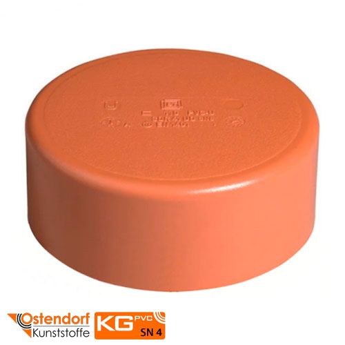 Заглушка-крышка 160 мм Ostendorf KG ПВХ (222630)