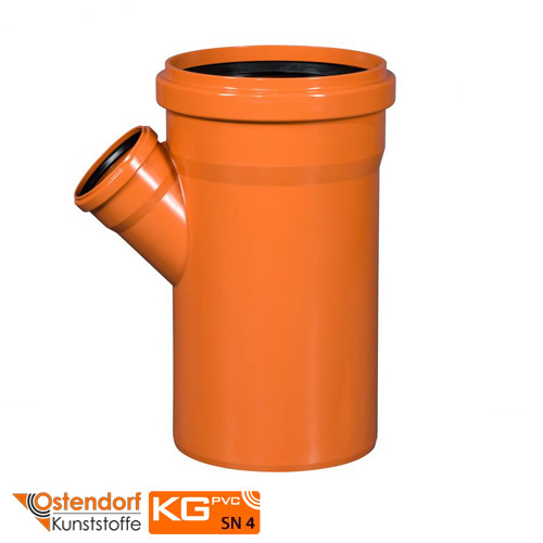 Трійник 500/200х45° Ostendorf KG ПВХ (227340)