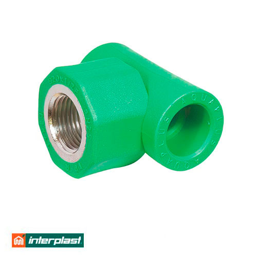 Тройник переходной 32х1" Interplast PPR Green PN30 с внутренней резьбой (790163201)