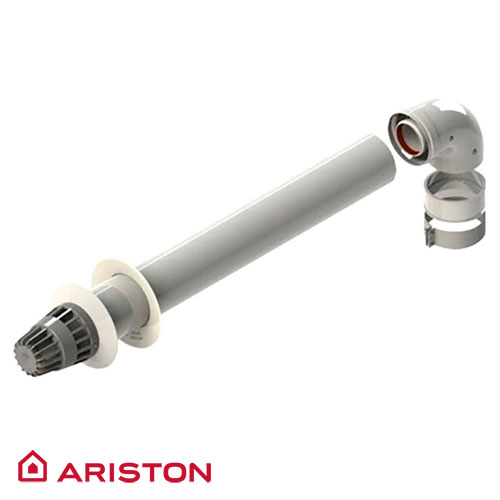 Комплект коаксіального димоходу Ariston 60/100 мм 1 м (3318073)