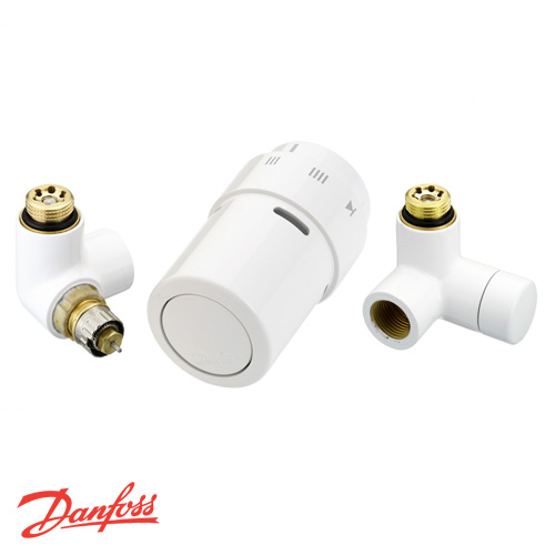 Комплект радиаторный Danfoss RAX-set белый левый (013G4008)