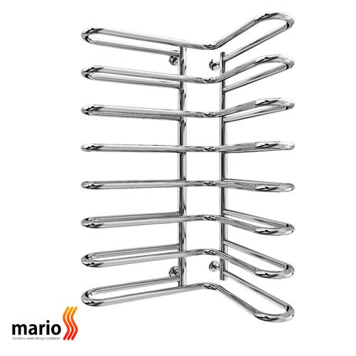 Водяной полотенцесушитель Mario Угловая 800х505х160