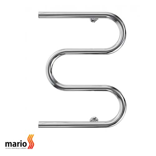 Водяной полотенцесушитель Mario Змейка Ø25 525х400/500 (4820111357161)