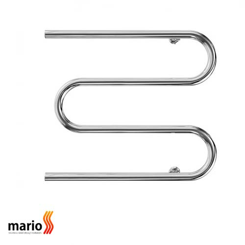 Водяной полотенцесушитель Mario Змейка Ø25 525х600/500 (4820111357185)