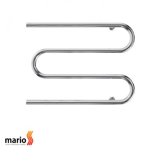 Водяной полотенцесушитель Mario Змейка Ø30 530х700/500 (4820111357239)