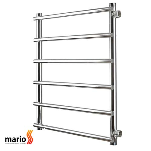 Водяной полотенцесушитель Mario Турин Б/П 1/2" 600х550х500 | лесенка 6