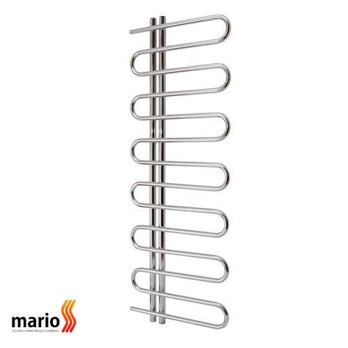 Водяной полотенцесушитель Mario Евро Снейк 1360х500х50