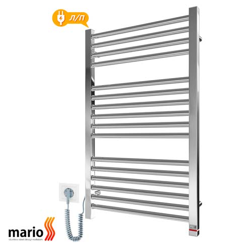 Электрический полотенцесушитель Mario Гера-І 800х500 | слева