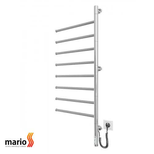 Рушникосушарка електрична поворотна Mario Віяло-І 1000х445/55 TR (4820111355624)