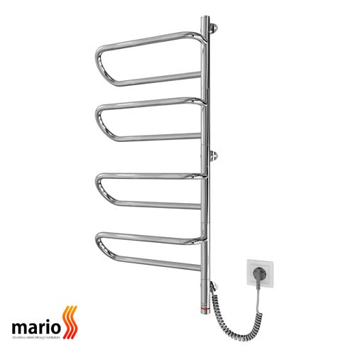 Электрический полотенцесушитель поворотный Mario Электра-І 1000х475 | справа