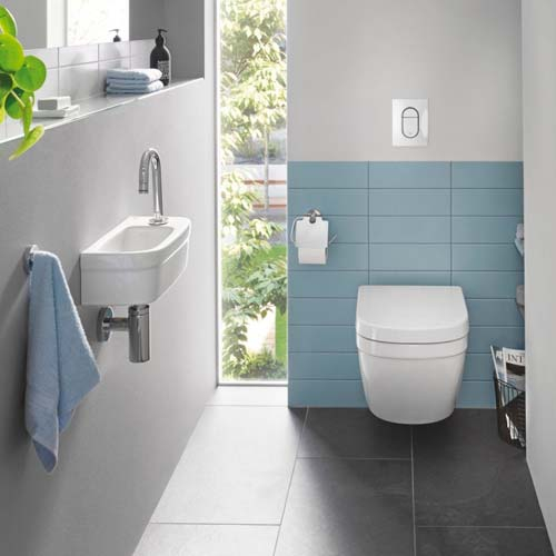 Комплект 5 в 1 Grohe Solido: инсталляция Rapid SL, кнопка Arena Cosmopolitan хром, унитаз Euro Ceramic с сиденьем (39536000)