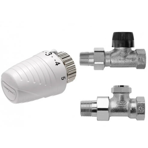 Комплект термостатичний Resideo (Honeywell) 1/2" прямий (VTL320DA15)