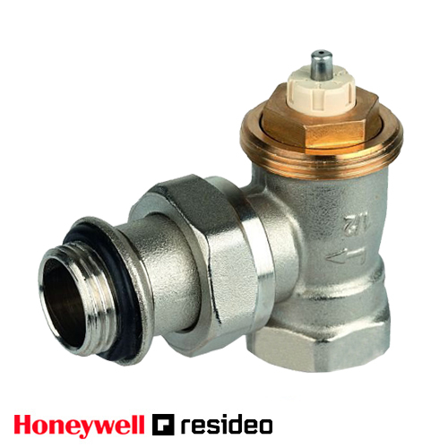 Кран радіаторний кутовий Resideo (Honeywell) V2030ESX 1/2" (V2030ESX15)