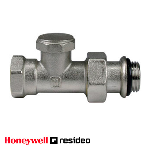 Кран радіаторний прямий Resideo (Honeywell) Verafix-E V2430 1/2" (V2430D0015)