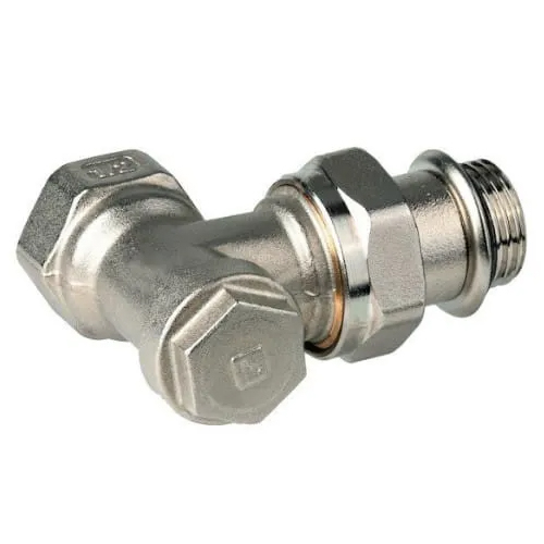 Кран радіаторний кутовий Resideo (Honeywell) Verafix-E V2430 1/2" (V2430E0015A)