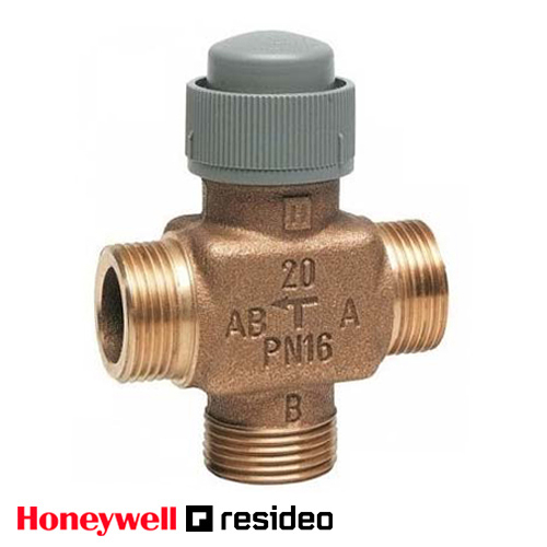 Трехходовой смесительный клапан Resideo (Honeywell) V5833A DN15 G 1/2" | Kvs 0,63 (V5833A1029)
