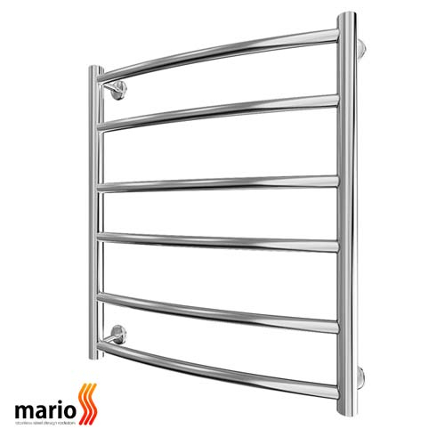 Водяной полотенцесушитель Mario Классик 600х530/500 | лесенка 6 (4820111350292)