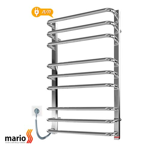 Электрический полотенцесушитель Mario Премиум Стандарт-І 800х500 | слева