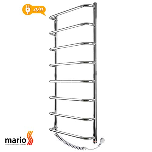 Электрический полотенцесушитель Mario Стандарт НР-І 1090х530 | слева