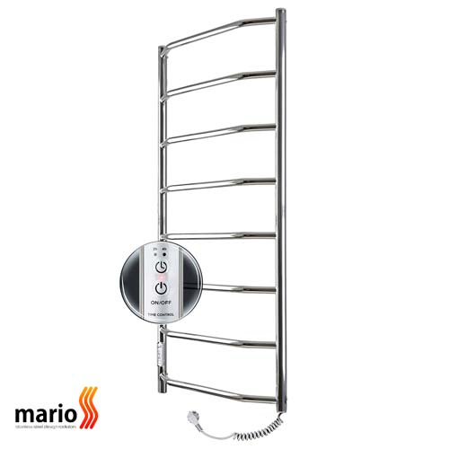 Электрический полотенцесушитель Mario Трапеция НР-ІТ 1090х430  с таймером