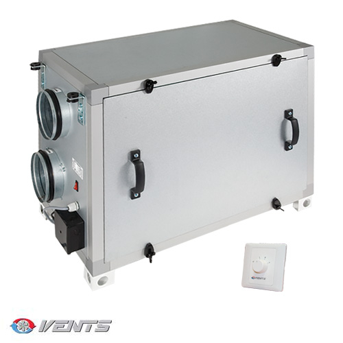 Припливно-витяжна установка з рекуперацією тепла Вентс ВУТ 2000 Г