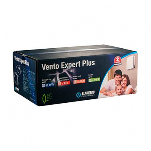 Рекуператор проветриватель BLAUBERG Vento Expert Plus WiFi