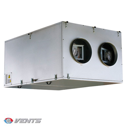 Припливно-витяжна установка з рекуперацією тепла Вентс ВУТ 3000 ПБВ ЕС А21 DTV