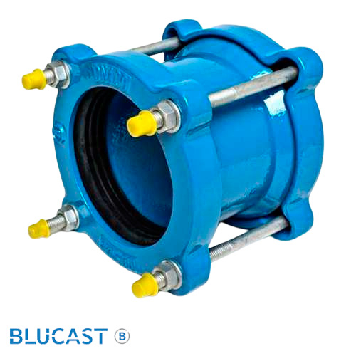 Муфта чугунная универсальная DN150/100 (109-128)/(159-182) PN16 BLUCAST (MUN150100)