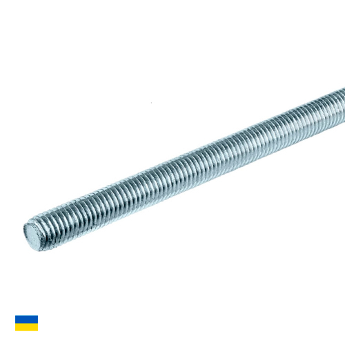 Стрижень-шпилька метрична М10 х 2м 4,8 цб. DIN975