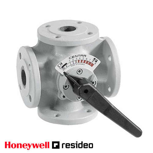 Клапан поворотний чотириходовий Resideo (Honeywell) ZR125FA DN 125 | Kvs 250