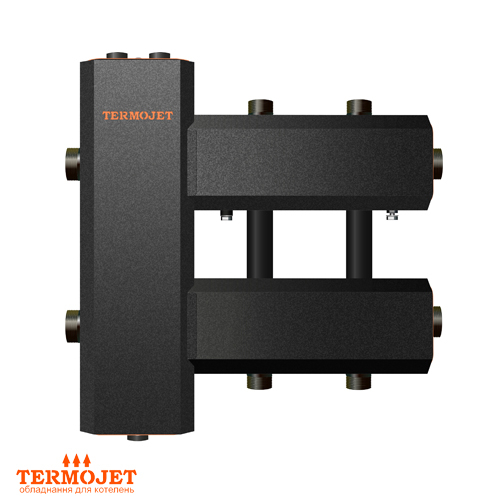 Коллектор с гидрострелкой Termojet КГС22ВН125(200) 50 кВт | 2+1 контура | 1 1/4"-1" (84040182i)