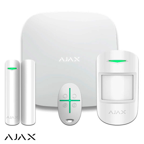 Ajax StarterKit 2 White Комплект сигнализации | белый (35974.102.WH1)