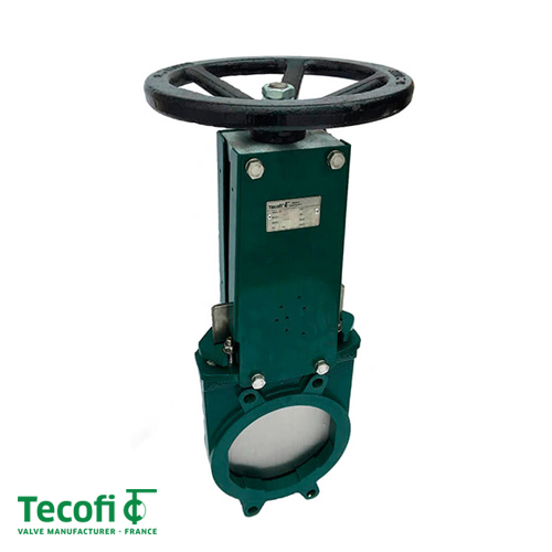 Засувка шиберна двостороння Tecofi VGB 4400-001NI DN 80 | PN 10 | NBR (VGB4400-001NI0080)