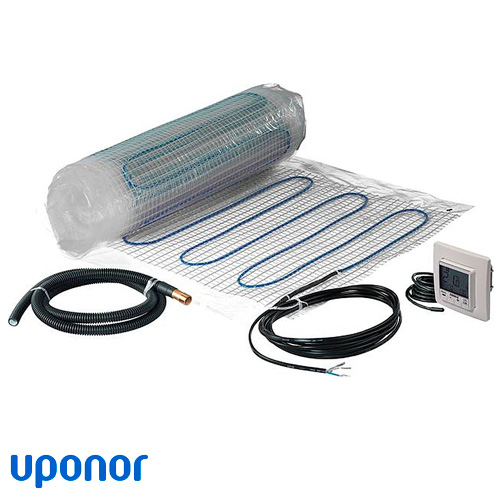 Комплект электрического теплого пола 2,5 м2 Uponor Comfort E T-87IF 160-2,5, 400 Вт, + программ. термостат (1088671)