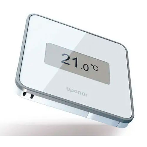 Терморегулятор для теплого пола Uponor Smatrix Wave T-169 Style, c датчиком D+RH, белый (1087816)