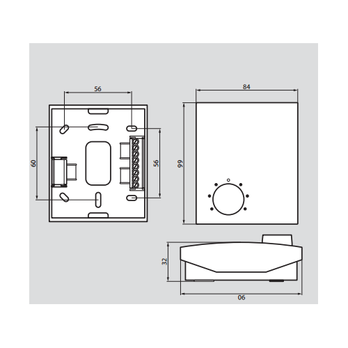 Belimo CRP24-B1 Позиционер для настенного монтажа, 24 В~/=, для приводов -SR