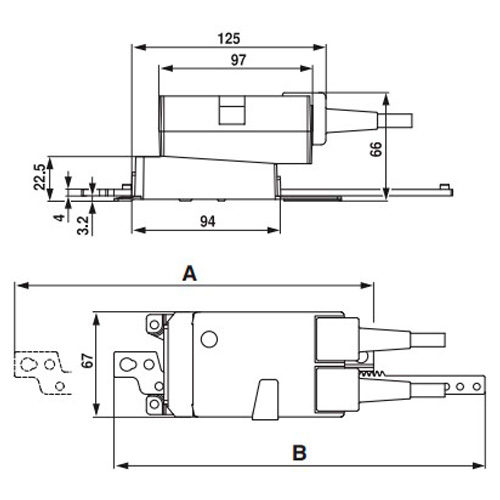 Belimo LH230ASR200 Электропривод линейного действия (ход 0-200 мм)