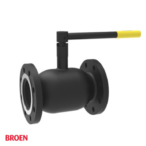 Кран шаровый стальной фланцевый BROEN Ballomax DN65 PN25 полнопроходной (9410325065010)