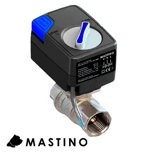 Кран кульовий з електроприводом Mastino Bugatti | 12В | 1/2" (006313)